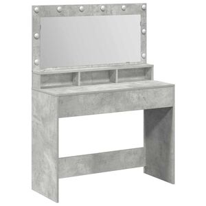 vidaXL Dressing galds Betona pelēks 100 x 41 x 135 cm