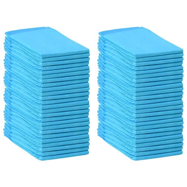 vidaXL Neausta auduma mājdzīvnieku apmācības paklājs 50 pcs 90 x 60 cm