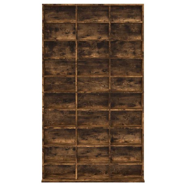 vidaXL CD plaukts, ozolkoka krāsā, 102x23x177,5 cm, inženierijas koks