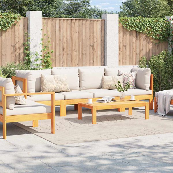 vidaXL Teritorijas paklāji PALMERAS Bē&scaron;a 240 x 240 cm Poliesters