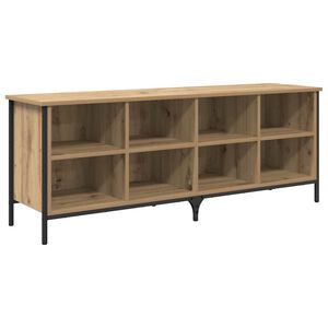vidaXL Apavu skapis 131 x 35 x 50 cm Inženierija koks un dzelzs