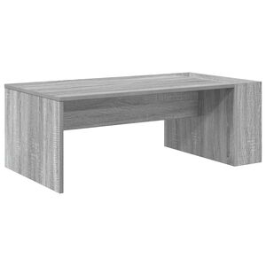 vidaXL Kafijas galdiņ&scaron; Pelēks Sonoma 95 x 50 x 34 cm Inženierijas koks