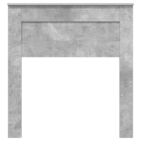 vidaXL Galvgalis Betona pelēks 90 cm Inženierijas koks