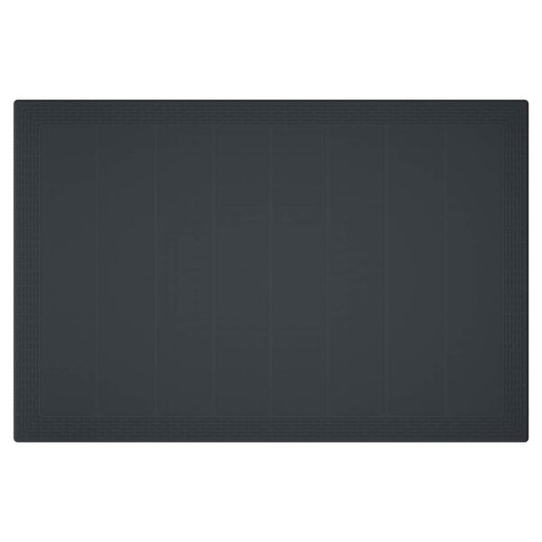 vidaXL Dārza ēdamgalds 5 pcs Antracīts Polt rattan