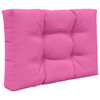 vidaXL Āra dīvāna spilvens 2 pcs Rozā Poliesters
