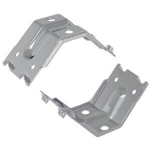 vidaXL Turētājs 2 Cinkots 106 x 55 x 1,5mm Tērauds