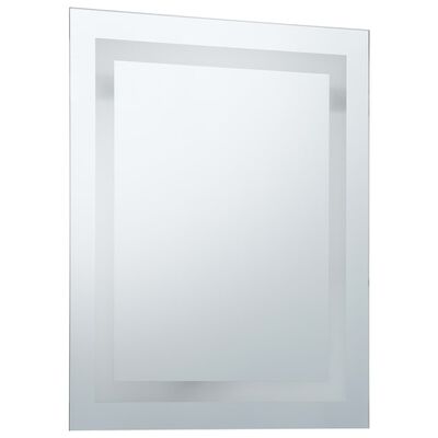 vidaXL vannasistabas spogulis ar LED un skārienu sensoru, 60x80 cm
