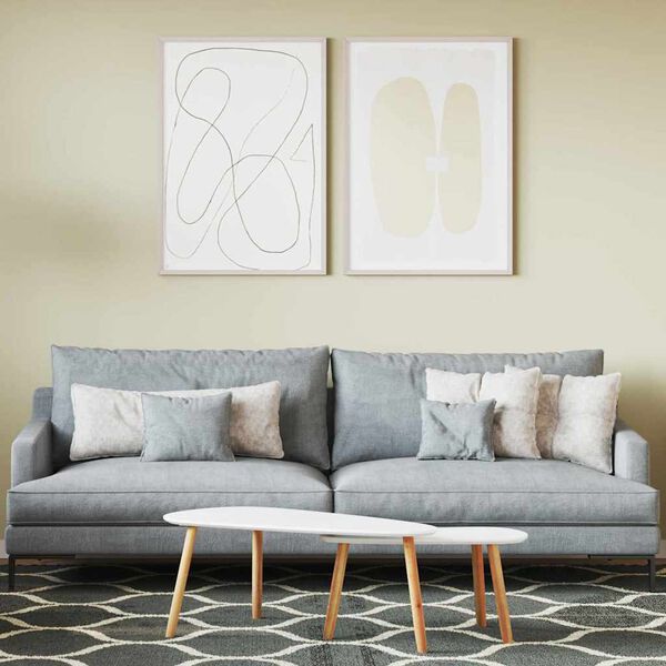 vidaXL Sienu krāsa Brūna 16,5 x 16,5 x 15,9 cm Sienas druka