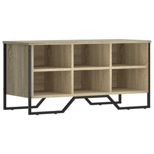 vidaXL apavu skapītis, ozolkoka, 90x38x45,5 cm, inženierijas koks