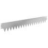 vidaXL Zāliena Apmale 10 pcs 103 x 15 cm tērauds Sudraba