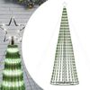 vidaXL LED Ziemassvētku eglīte 688 LED Auksti Balts 300 cm