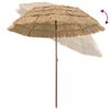 vidaXL Dārza parasols Dabiska 205 x 205 x 210 cm