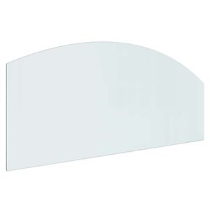 vidaXL Kamīna stikla plāksne Caurspīdīgs 120 x 50 cm Stikls