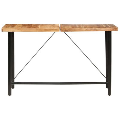 vidaXL bāra galds, 180x70x107 cm, akācijas masīvkoks