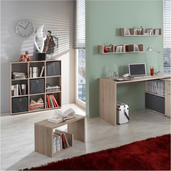 FMD kafijas galdiņš, 2-vienā, 59x36x38 cm, ozolkoka krāsa