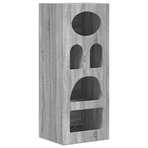 vidaXL Puse Pelēks Sonoma 40 x 35 x 100,5 cm Inženierijas koks