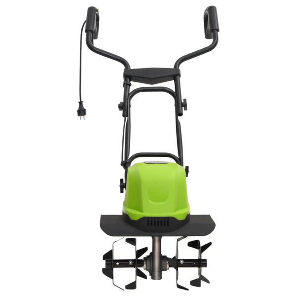 vidaXL dārza kultivators ar 4 asmeņiem, elektrisks, 800 W