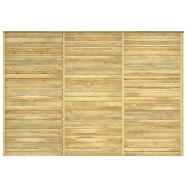 vidaXL dārza &scaron;ķūnis, 100x310x218 cm, impregnēts priedes koks