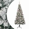 vidaXL Mākslīgā Ziemassvētku egle ar bumbiņu 120 cm 150 LED