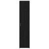 vidaXL Augstais skapītis Melns ozolkoks 40 x 42,5 x 185 cm