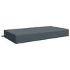 vidaXL Sēdvietas spilvens SOEST 100% poliesters Zila 120 x 80 x 15 cm