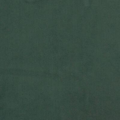 vidaXL galvgalis ar malām, tumši zaļš samts, 83x16x78/88 cm