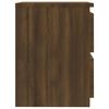 vidaXL naktsskapītis, brūna ozola, 30x30x40 cm, inženierijas koks