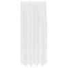 vidaXL Mežģīņu aizkars Balts 200 x 150 cm Poliesters