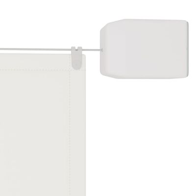 vidaXL vertikāla markīze, balta, 100x360 cm, Oksfordas audums