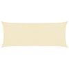 vidaXL saulessargs, 160 g/m&sup2;, krēmkrāsas, 2x5 m, HDPE