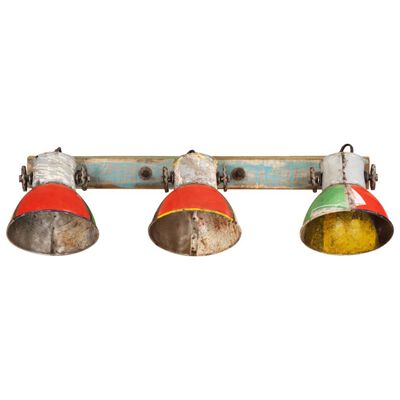 vidaXL sienas lampa, industriāls dizains, krāsaina, 65x25 cm, E27