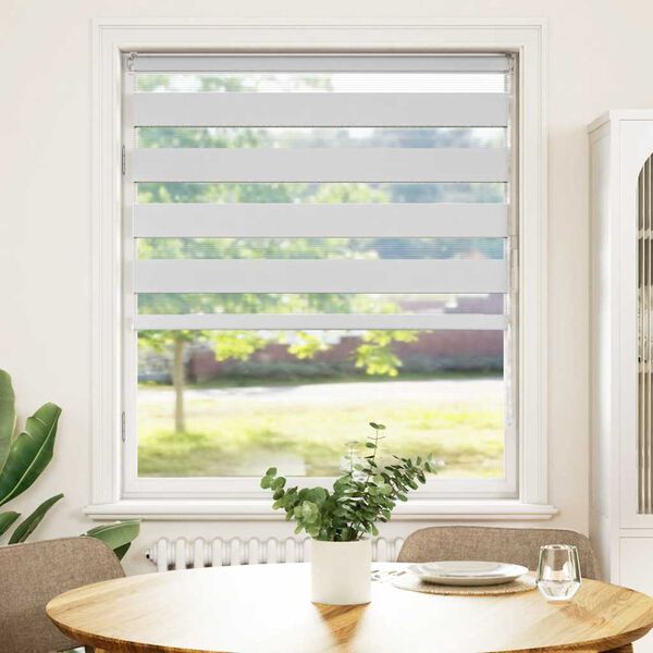 vidaXL žalūzijas zebra 105x100 cm auduma platums 100,9 cm poliesters