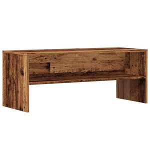 vidaXL TV skapītis, 100x40x40 cm, veca koka, skaidu plāksne