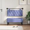 vidaXL Karājo&scaron;s galvgalis Džinsu zils 110 x 55 x 7 cm audums