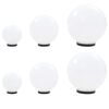 vidaXL LED lampas, 6 gab., sfēriskas, 20/30/40 cm, PMMA