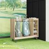 vidaXL Golfu skapis ar riteni Sonoma ozols 120 x 45 x 98 cm
