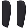 vidaXL Galvgaļa auss Melna 40 x 23 x 6 cm PVC