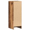 vidaXL apavu skapis Old Wood 32x35x92 cm Engineered Wood