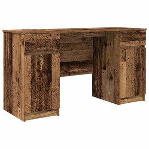 vidaXL Galds Vecs koks Inženierijas koks 140 x 49 x 76 cm