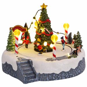vidaXL 22 x 21,5 x 17 cm Plastmasa Daudzkrāsains