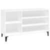 vidaXL apavu plaukts, balts, 102x36x60 cm, inženierijas koks