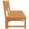 vidaXL Sauļošanās krēsls Brūna 200 x 57 x 75cm Akācijas masīvkoks