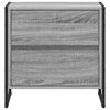 vidaXL Naktsgaldiņ&scaron; Pelēks Sonoma 50 x 39.5 x 50 cm Inženierijas koks
