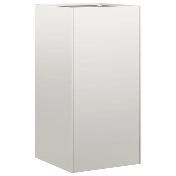 vidaXL puķu kaste, 40x40x80 cm, nerūsējo&scaron;s tērauds