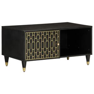 vidaXL kafijas galdiņš, 80x50x40 cm, mango masīvkoks