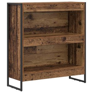 vidaXL Grāmatplaukts 80 x 30 x 86,5 cm Inženierijas koks Vecs koks