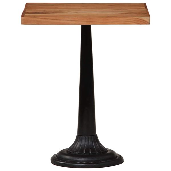 vidaXL bistro galds, 60x60x76 cm, akācijas masīvkoks