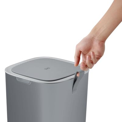 EKO atkritumu tvertne ar sensoru Morandi, 30 l, pelēka