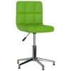 3087643 vidaXL Swivel Dining Chairs 4 pcs Green Faux Leather (334414&times;2)