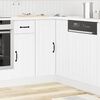 vidaXL virtuves stūra skapis "Lucca" White Engineered Wood